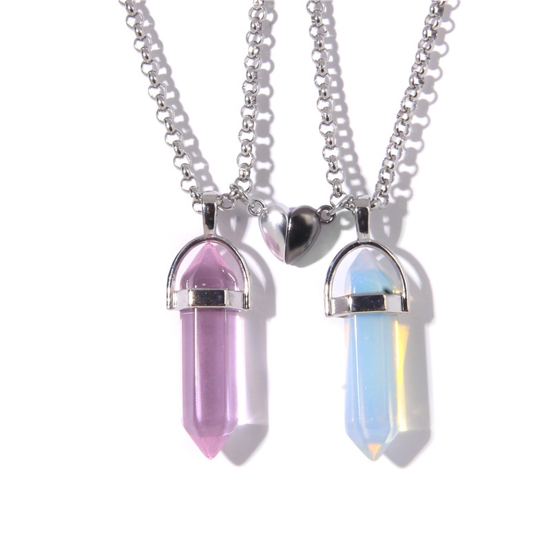 Bộ 2 Vòng Cổ Choker Bằng Đá Tự Nhiên Phong Cách Hiphop Thời Trang