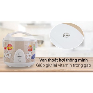 Nồi cơm điện Sharp 1.8 lít KS-N191ETV