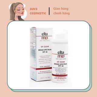 Kem chống nắng cho da mụn elta md SPF 46- Freeship- dưỡng trắng, mờ thâm, giảm sưng đỏ, phục hồi tổn thương