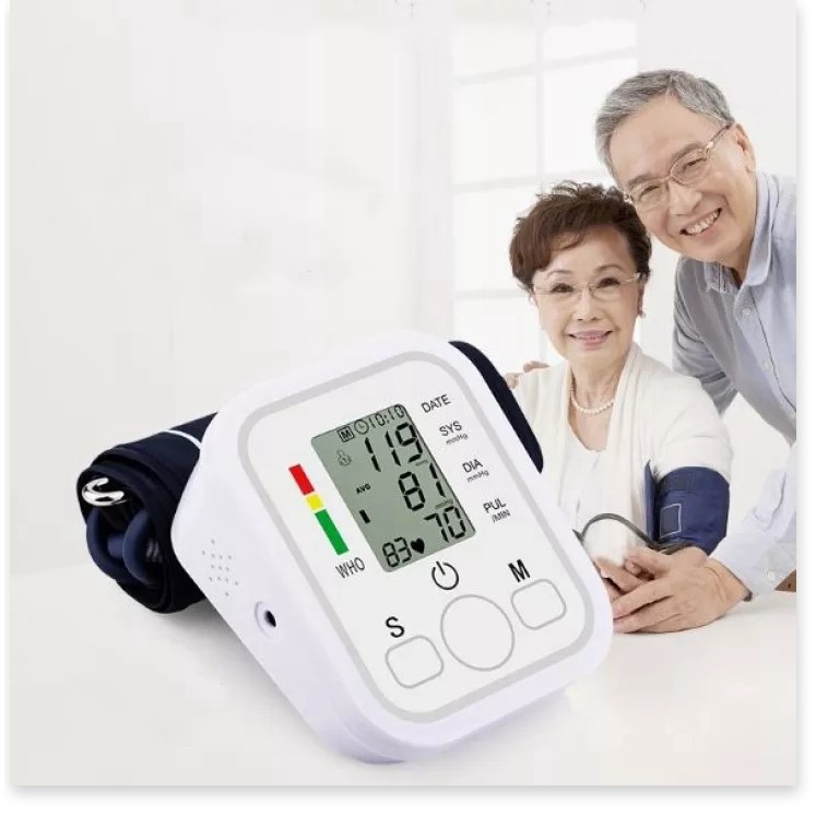 Máy Đo Huyết Áp Omron Nhật Bản, Máy Đo Huyết Áp Nhịp Tim Điện Tử Tự Động Chuẩn Xác 100%- Công Nghệ Tự Động Thô