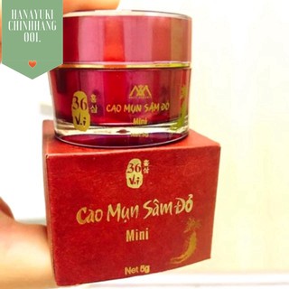 Cao Mụn Sâm Đỏ Mini 5gram