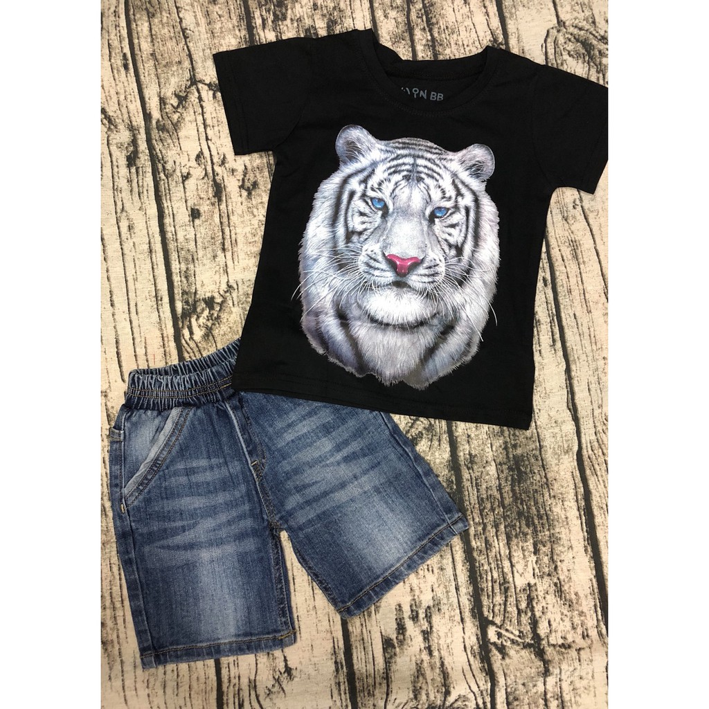 QUẦN SHORT JEAN BÉ TRAI