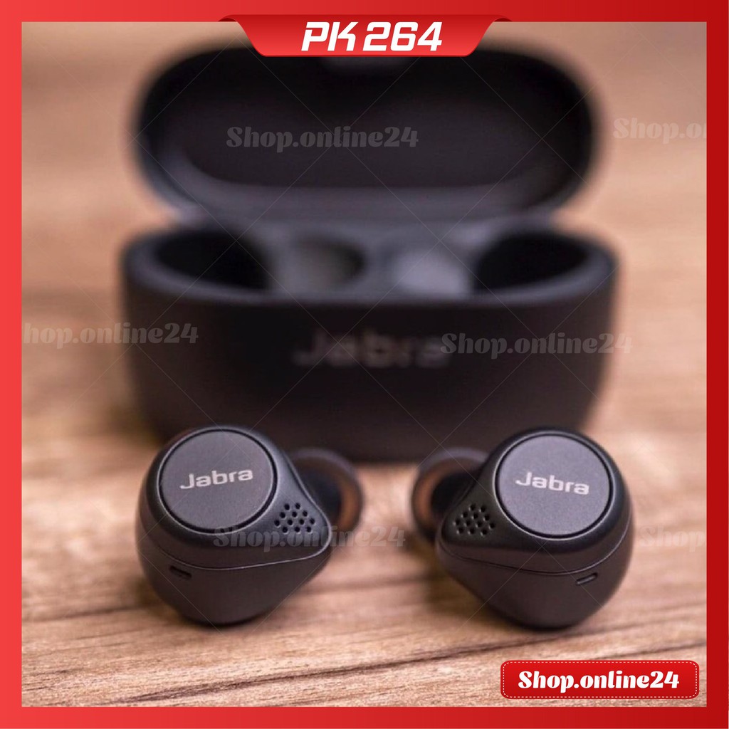 [Mã SKAMSALE06 giảm 10% đơn 150k] Tai nghe bluetooth Jabra 75t không dây thời trang, âm bass hay PB 2021