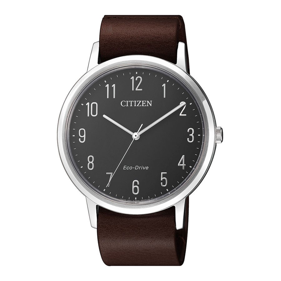 Đồng Hồ Nam Citizen Dây Da BJ6501-01E - Mặt Đen