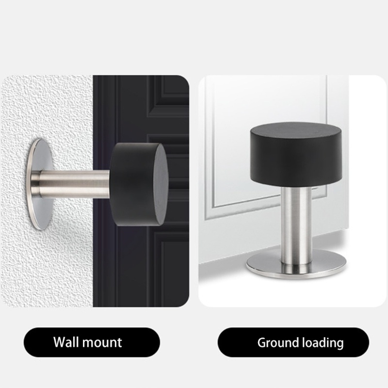 Nụ Hôn Miếng Chặn Cửa Cao Su Dày Không Đục Lỗ Màu Trơn Sử Dụng Trong Thương Mại