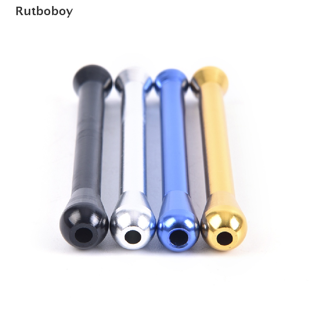 [Rut] 1PC Aluminum Alloy Snuff Straw Sniffer Snorter Nasal Smoking Pipe