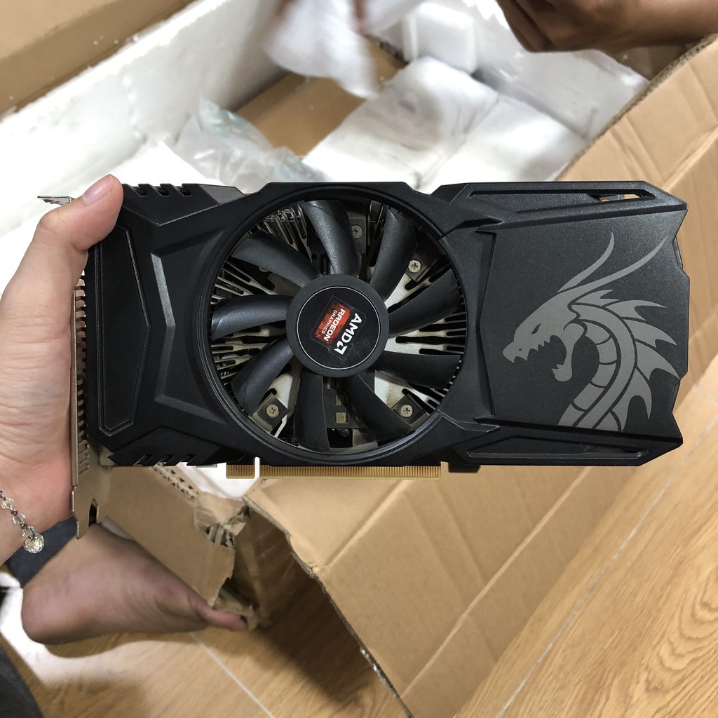 (giá khai trương) Card màn hình VGA RX560 4GD5 các hiệu MSI, Sapphire, Biostar, PWCL, XFX, His, Gigabyte | BigBuy360 - bigbuy360.vn