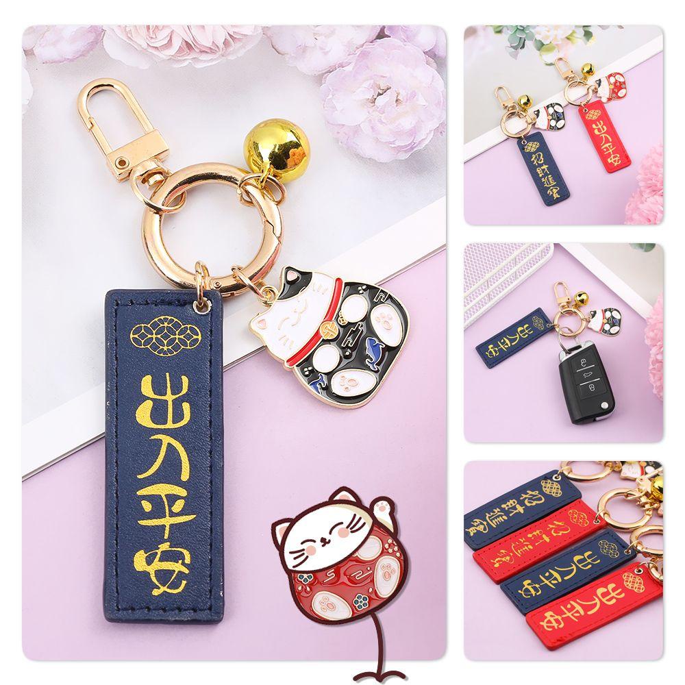 Móc Khóa Hình Chú Mèo Hoạt Hình Đáng Yêu