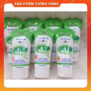 Sữa rửa mặt E100 Dưa Leo Dưỡng da mịn 100g