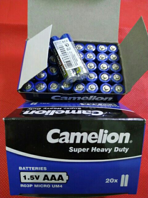 Pin AAA Camelion pin đũa hộp 40 viên