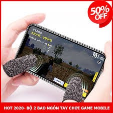 2 Chiếc Găng Tay Bao Ngón Tay Chơi Game Cho PUBG, Liên quân, Free Fire Chống Mồ hôi, Cực nhạy | BigBuy360 - bigbuy360.vn