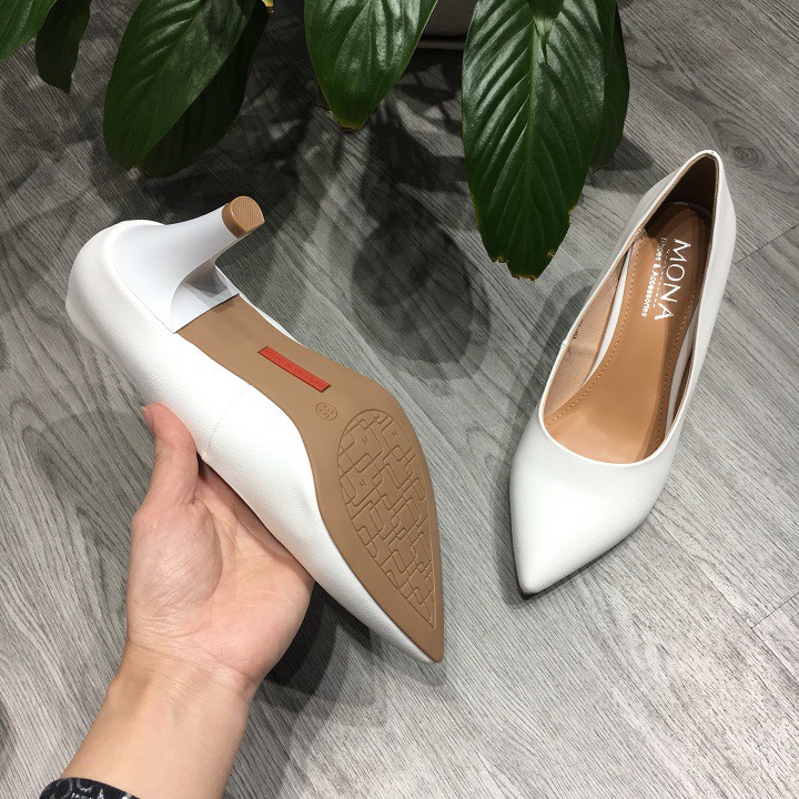 [Mã FASHIONG10 giảm 10k đơn 50k] [ẢNH THẬT] GIÀY CAO GÓT 6CM MONA BỀN ĐẸP - D702 | BigBuy360 - bigbuy360.vn