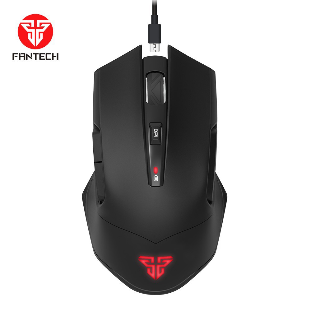 MO Chuột không Dây Gaming LED RGB 2400DPI PiXart 3212 cho Game Thủ FANTECH WGC1 - Hãng cung ứng chính thức 25