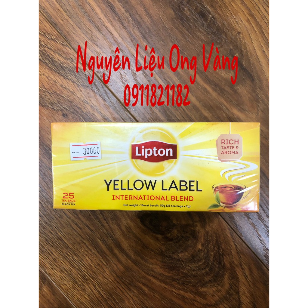 Trà LIPTON Hộp 25 gói