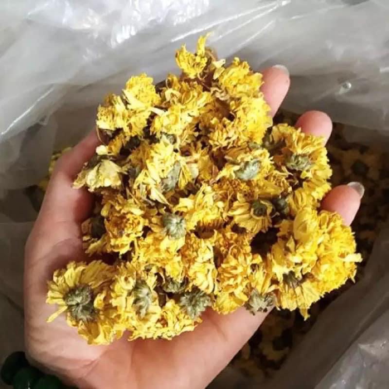 100g Hoa cúc vàng sấy khô nguyên bông