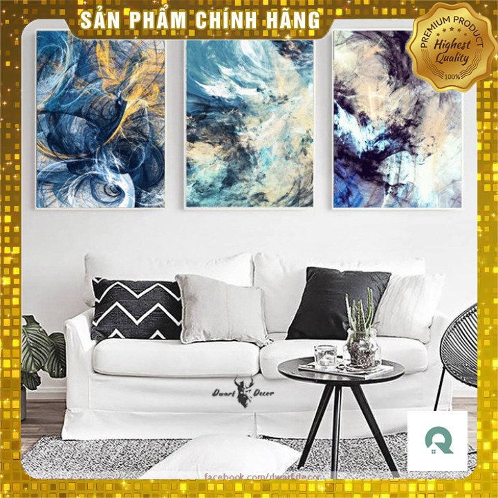 🔥Hot Deal🔥 Tranh Canvas Cao Cấp Nghệ Thuật Hội Họa Trừu Tượng Sơn Dầu CV-181