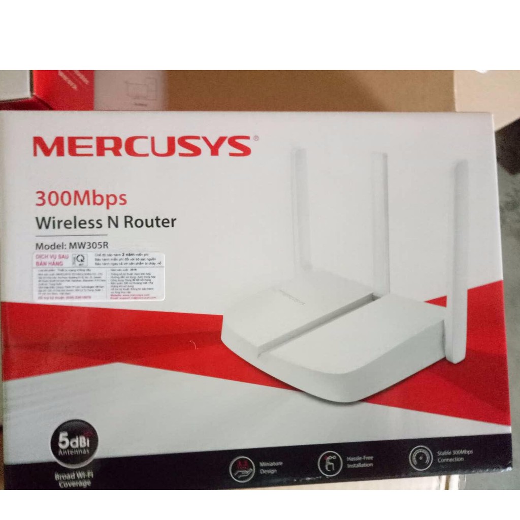 bộ phát sóng wifi mercusys 3 râu 305r | BigBuy360 - bigbuy360.vn