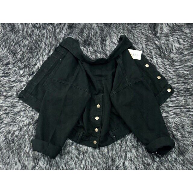 Áo khoác kaki form lửng nút sau hàng đẹp giá sỉ