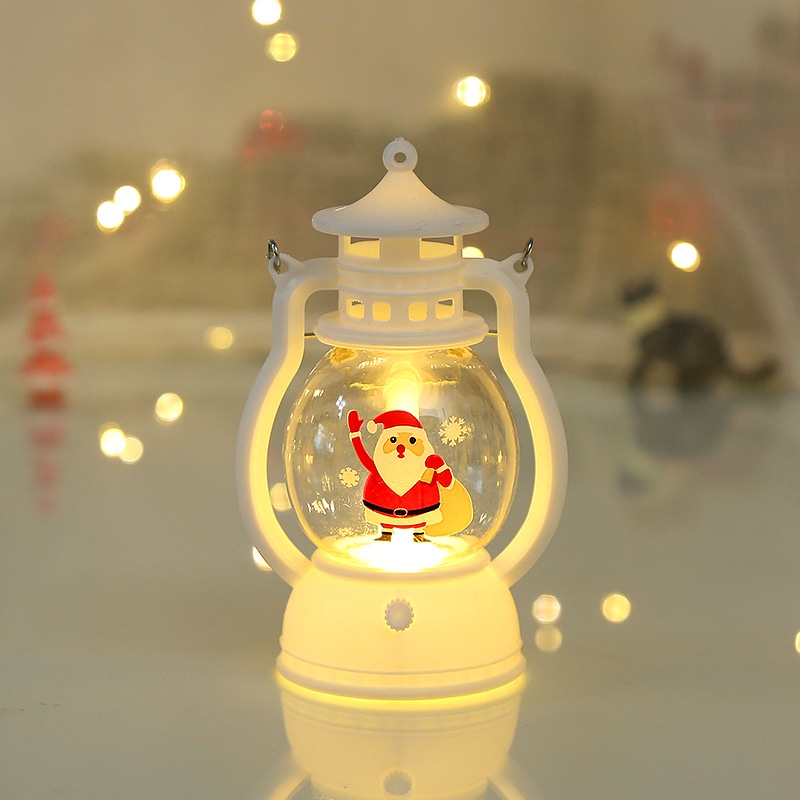 Đèn Ngủ Hình Người Tuyết / Ông Già Noel Trang Trí Giáng Sinh / Năm Mới Chạy Bằng Pin