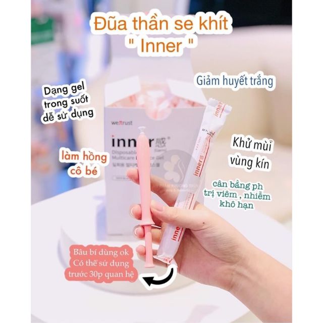 ỐNG GEL PHỤ KHOA INNER - Hàn