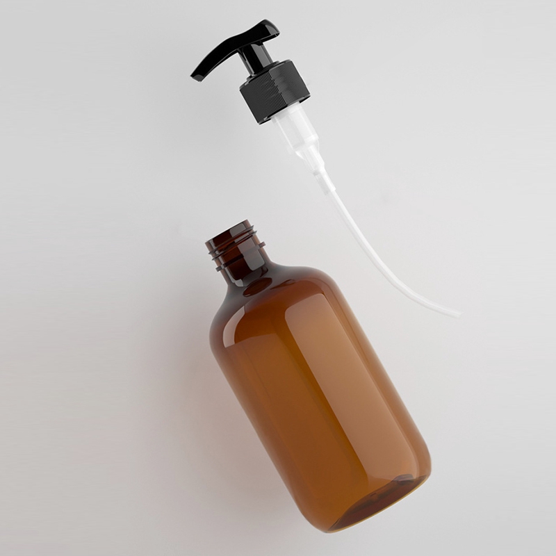 Chai Nhựa Rỗng Dạng Tròn 500ml Dùng Đựng Xà Phòng/Dầu Gội Đầu Dạng Xịt Tiện Dụng Khi Đi Du Lịch