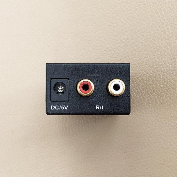 Bộ Chuyển Âm Thanh Từ TV 4K Quang Optical Sang Audio AV Ra Amply - Dorewin C1118