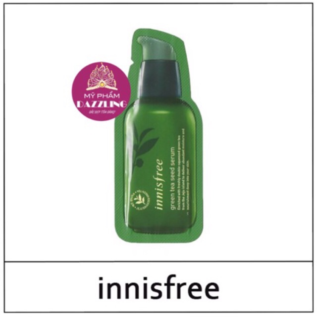 Sample Tinh Chất Dưỡng Da INNISFREE Green Tea Seed Serum 1ml