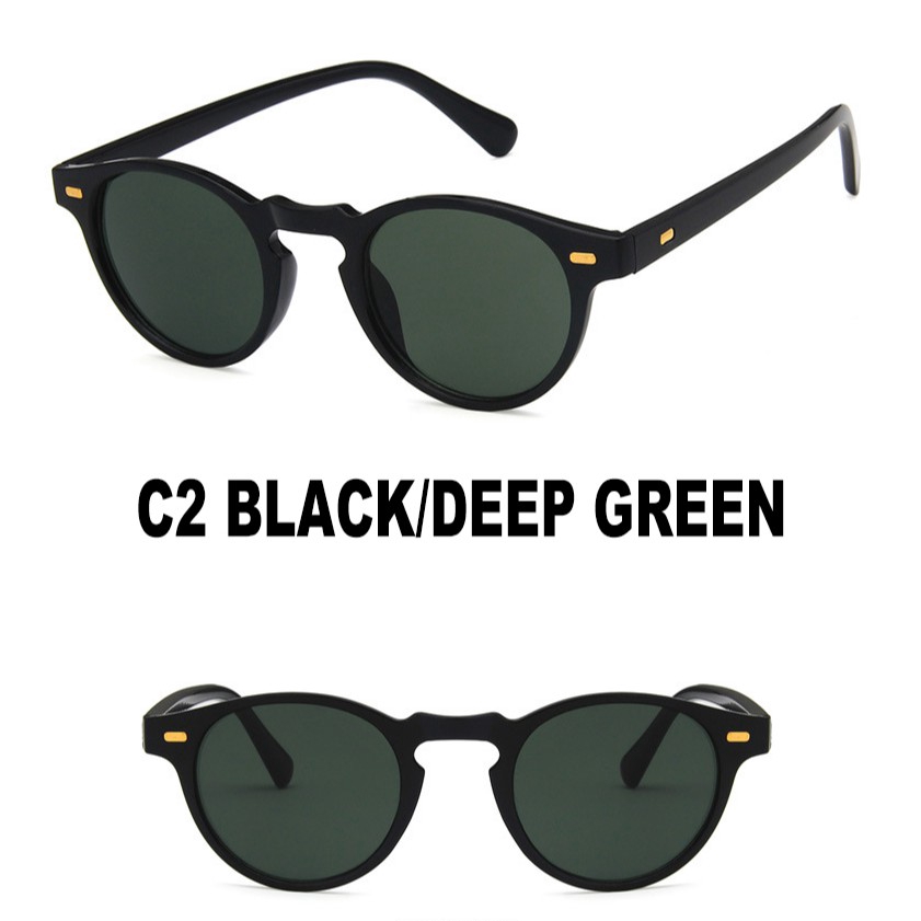 Kính mát gọng tròn thời trang cho nam và nữ