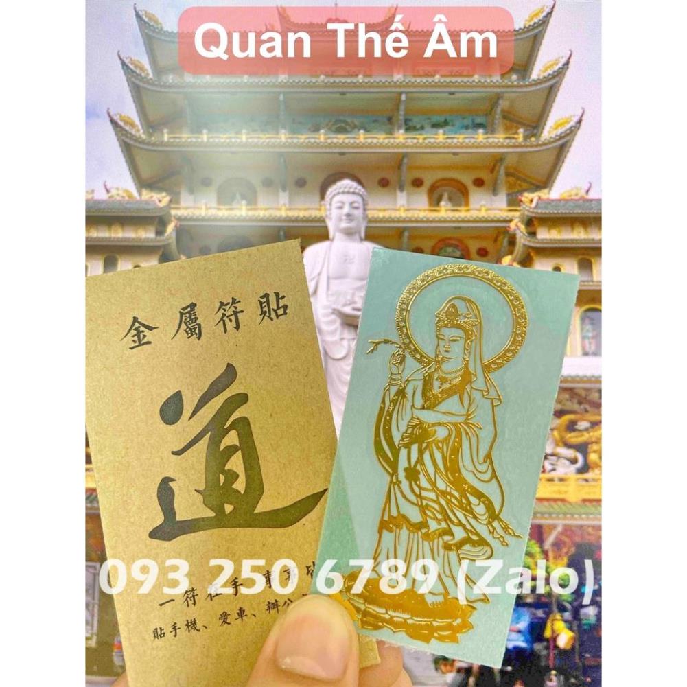 Linh Phù Miếng dán điện thoại QUAN THẾ ÂM - SONG NGƯ - HỔ - RỒNG - PHƯỢNG - PHẬT THÍCH CA nhiều hình khác