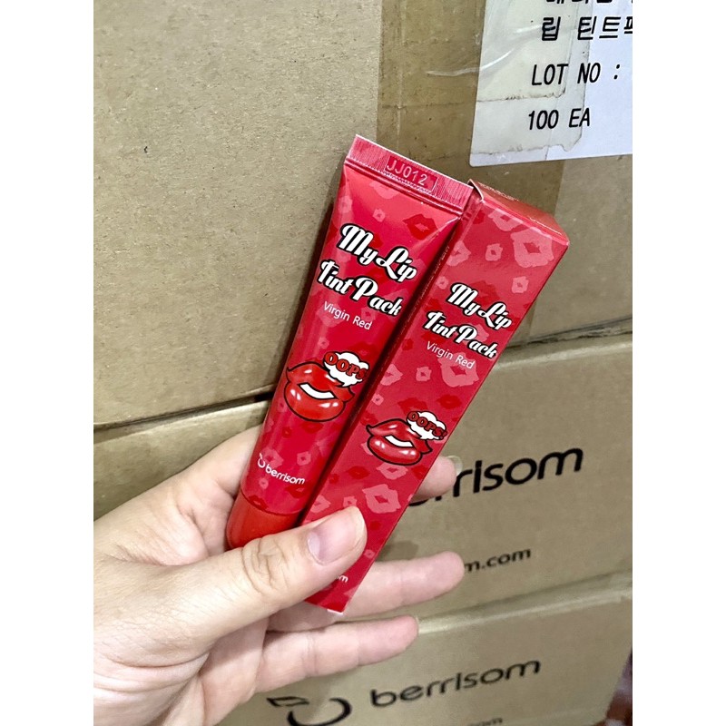 Son xăm My Lip Tint Pack - Berrisom Màu Dear Coral