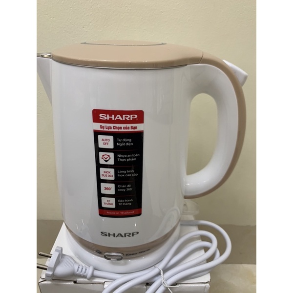 Ấm siêu tốc shap 2 lít hàng sịn.EK- 18VP .1850W
