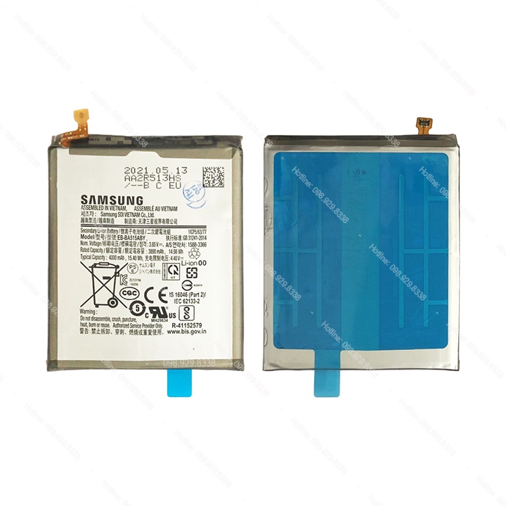 Pin Samsung A51 / A515 - Pin Zin tháo máy thay thế cho điện thoại Samsung Galaxy A51