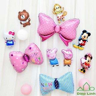 Bóng kiếng trang trí hình nơ size to 75cm