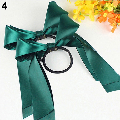 Set 2 dây buộc tóc thắt nơ xinh xắn dành cho nữ
