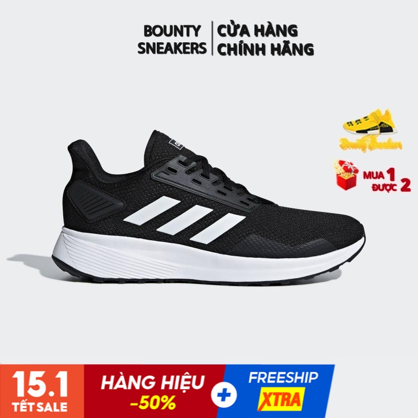 Giày  Duramo 9 Nam &quot;Core Black&quot; BB7066 - Hàng Chính Hãng - Bounty Sneakers