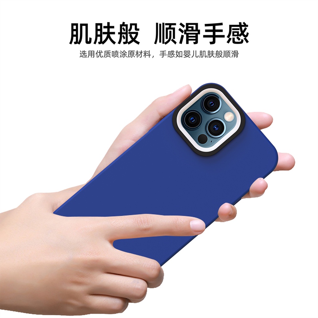 Ốp điện thoại silicon mềm chống sốc bảo vệ ống kính máy ảnh thích hợp cho iPhone 13 12 11 Pro MAX 7+ 8Plus XR XS MAX