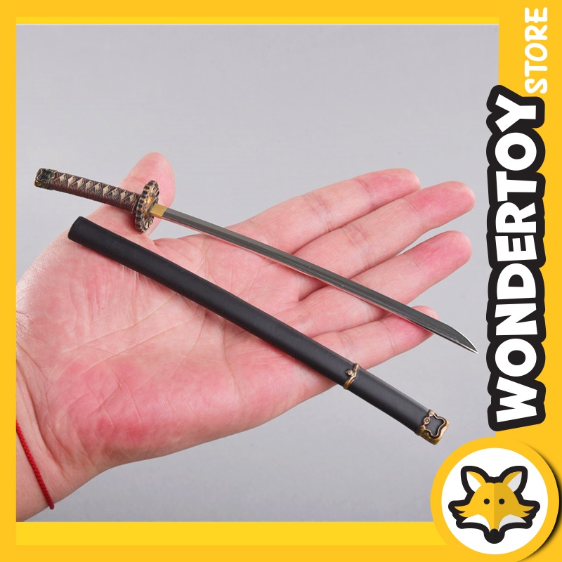Mô hình Katana lưỡi hợp kim tỉ lệ 1/6