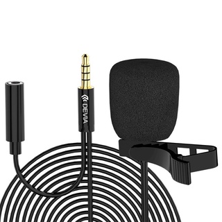 Micro Thu âm Live stream chân TypeC có dây DEVIA smart series dành cho Samsung Oppo hàng chính hãng bảo hành 1 năm