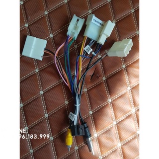 Dây nguồn màn hình android cho xe toyota