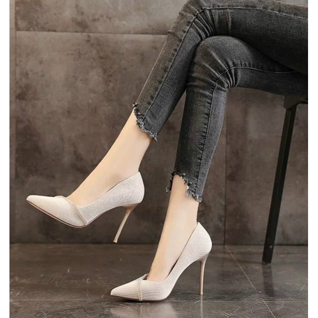 Rhinestone high heels women s shoes stilettos new sexy fashion Korean style bridesmaid pointed toe single