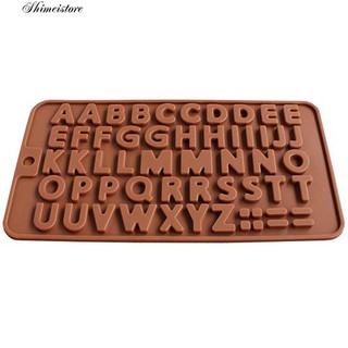 Khuôn Silicone Làm Bánh , Socola , Bánh Quy , Socola Hình Chữ Cái Diy