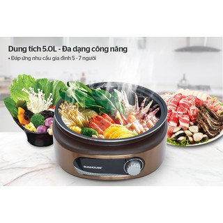 Lẩu điện SUNHOUSE SHD4525