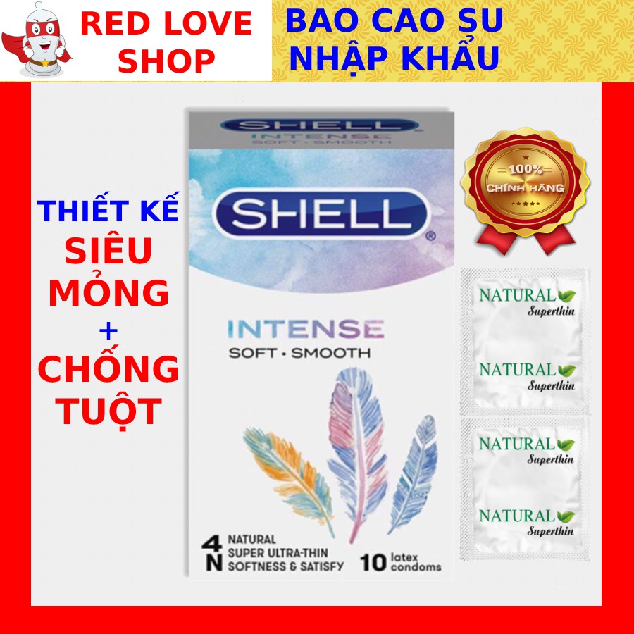 Bao cao su Shell SIÊU MỎNG ✅ HÀN QUỐC