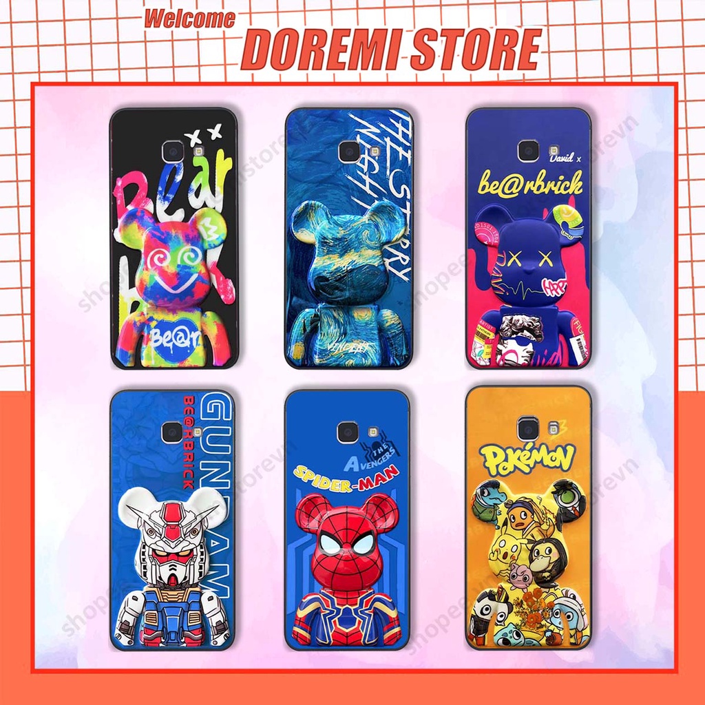 Ốp lưng Samsung J7 Prime bearbrick, siêu nhân cực ngầu, phong cách đẹp mắt