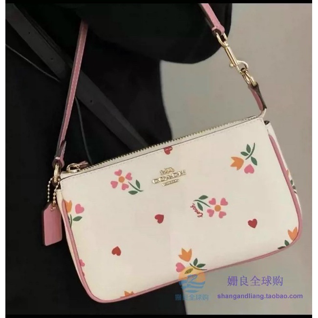 Túi kẹp nách nữ Coach thuyền full box  21cm x5cmx12cm ĐỦ MÀU