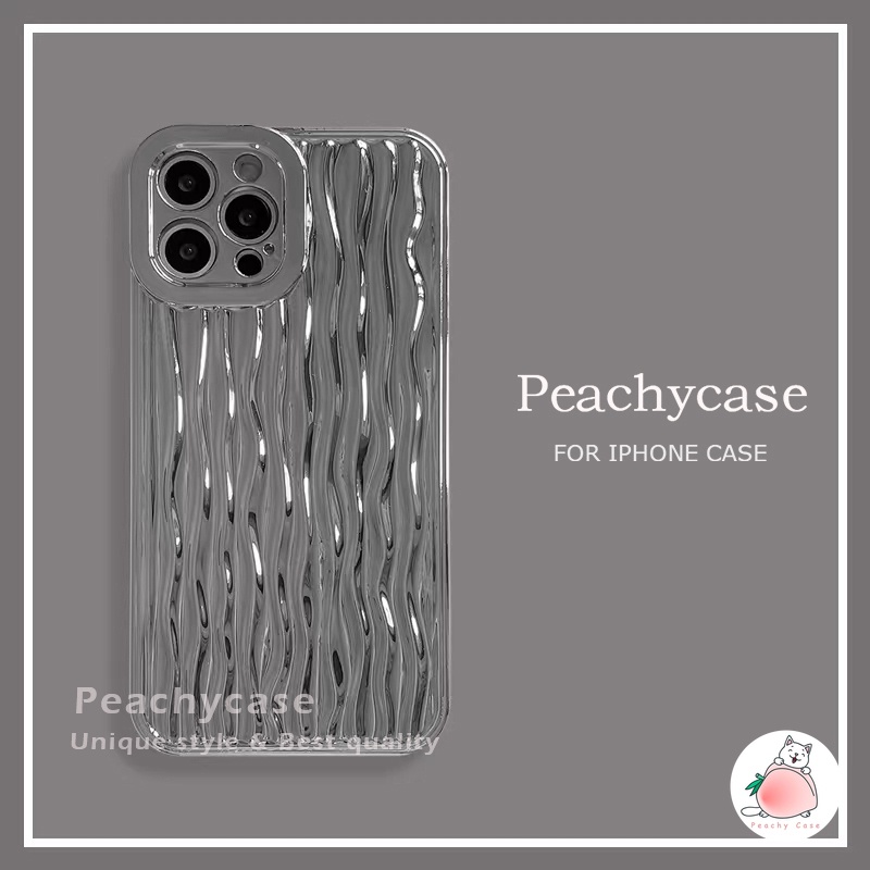 Ốp Điện Thoại TPU Mềm Mạ Điện Màu Bạc Bảo Vệ Camera Cho iPhone 14 13 Mini 12 Pro Max 11 Xr Xs Max X 12Mini
