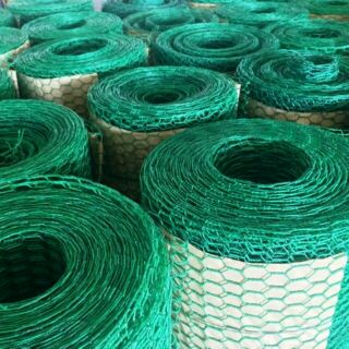 lưới nhựa xanh bọc sắt