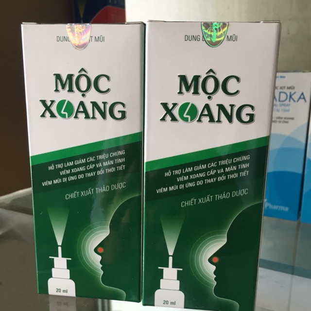 Dung dịch xịt mũi Mộc Xoang chiết xuất thảo dược thiên nhiên