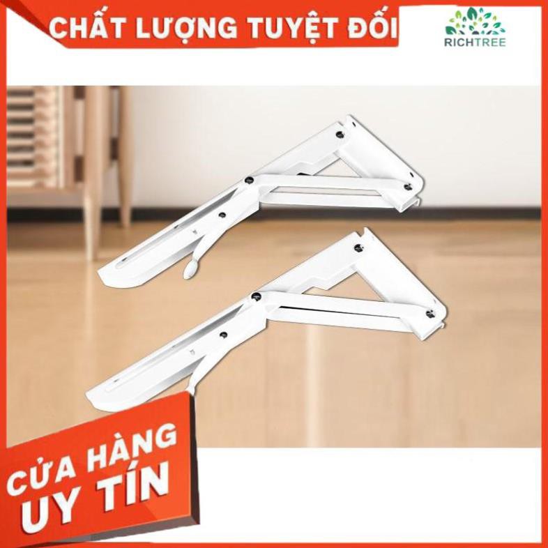 [FREE SHIP] Bộ 02 Giá đỡ EKE chân bàn gấp treo tường thông minh tải trọng lên tới 60kg  Nhiều kích thước