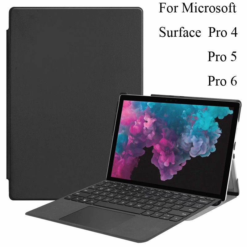 Vỏ bảo vệ case for Microsoft Surface Pro 5 6 4 Cute Cover Ốp lưng Pro6 Pro5 Pro4 12.3 inch Bao da